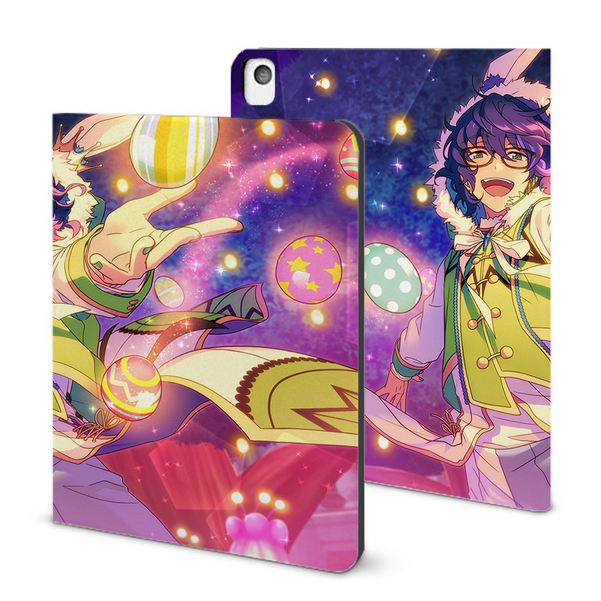 （画像用） あんさんぶるスターズ! Ensemble Stars IPadケース ペンホルダー付き ブックスタイルデザイン